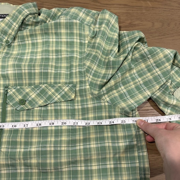 ExOfficio Plaid Button Down Ventilated Outdoor Shirt 2XL Long Sleeve Lightweight - Picture 16 of 16
